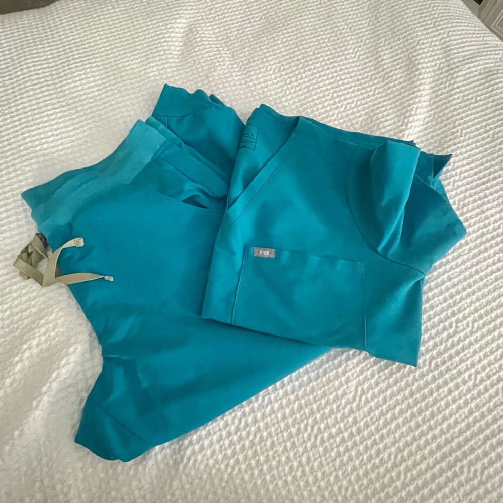 Figs Teal Set XL XL/P
